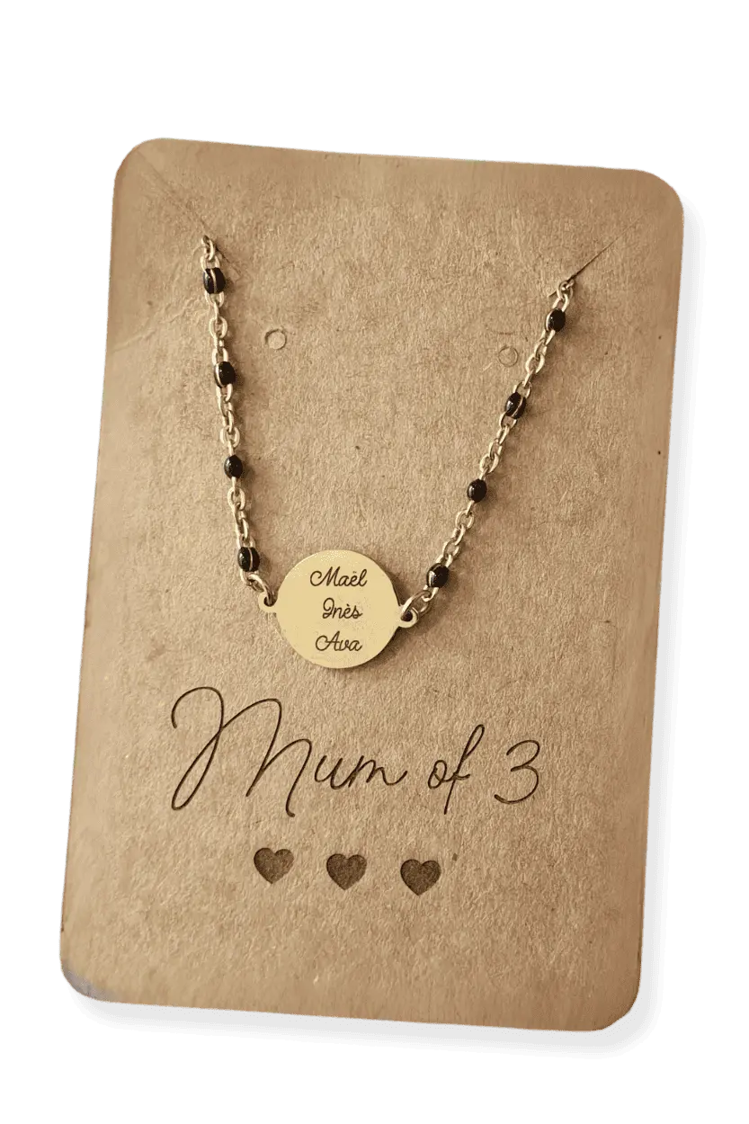 Bracelet personnalisé femme Calins de Mamans