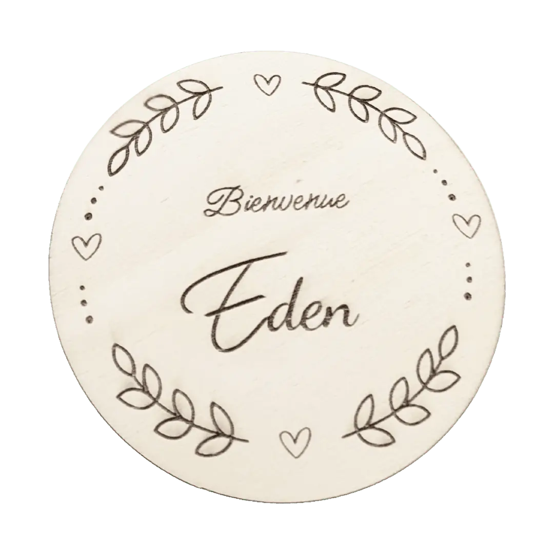 Carte Bienvenue bébé Calins de Mamans