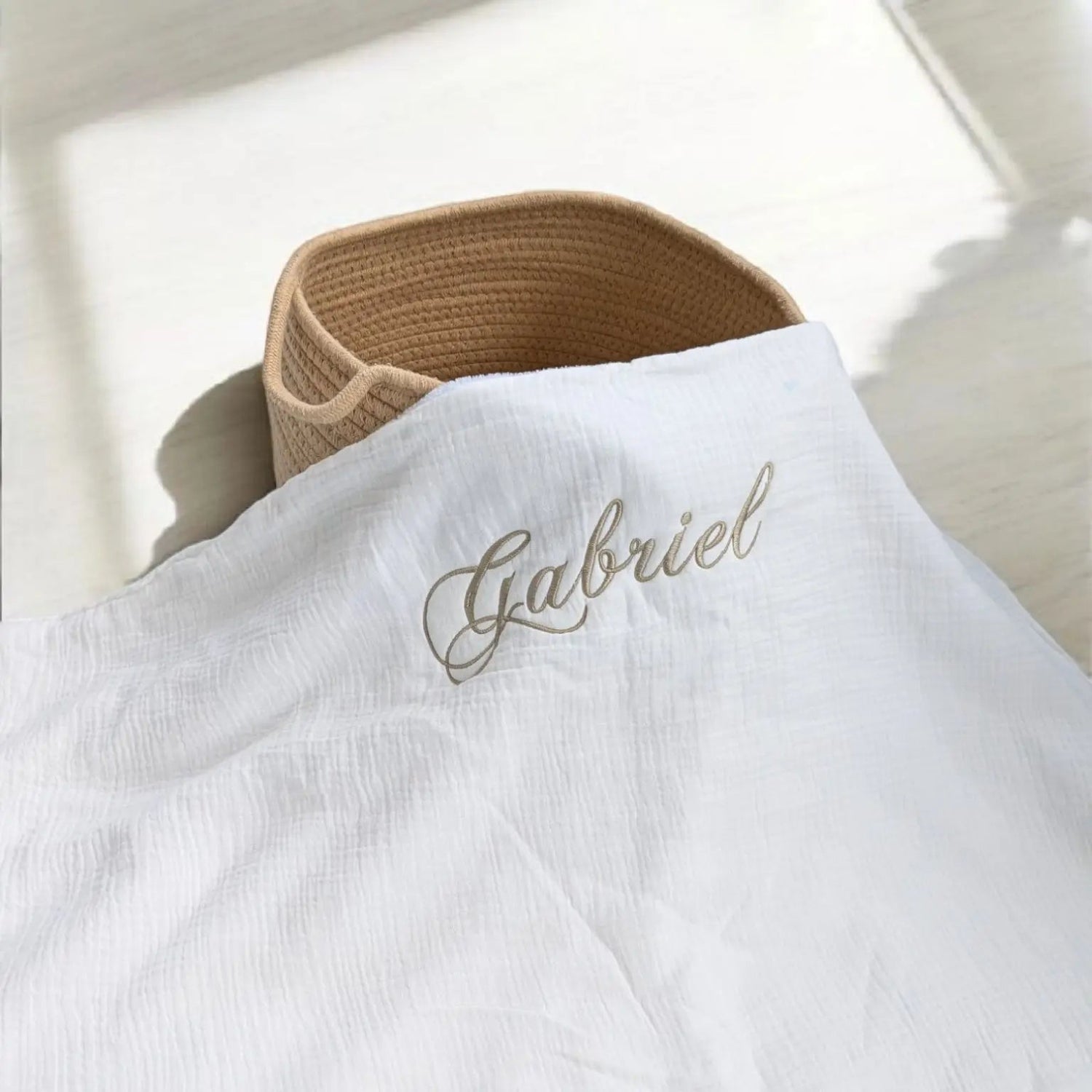couverture personnalisée bébé