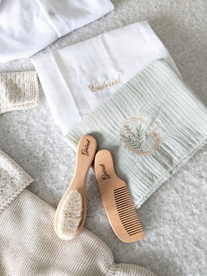 Set de bain bébé personnalisé