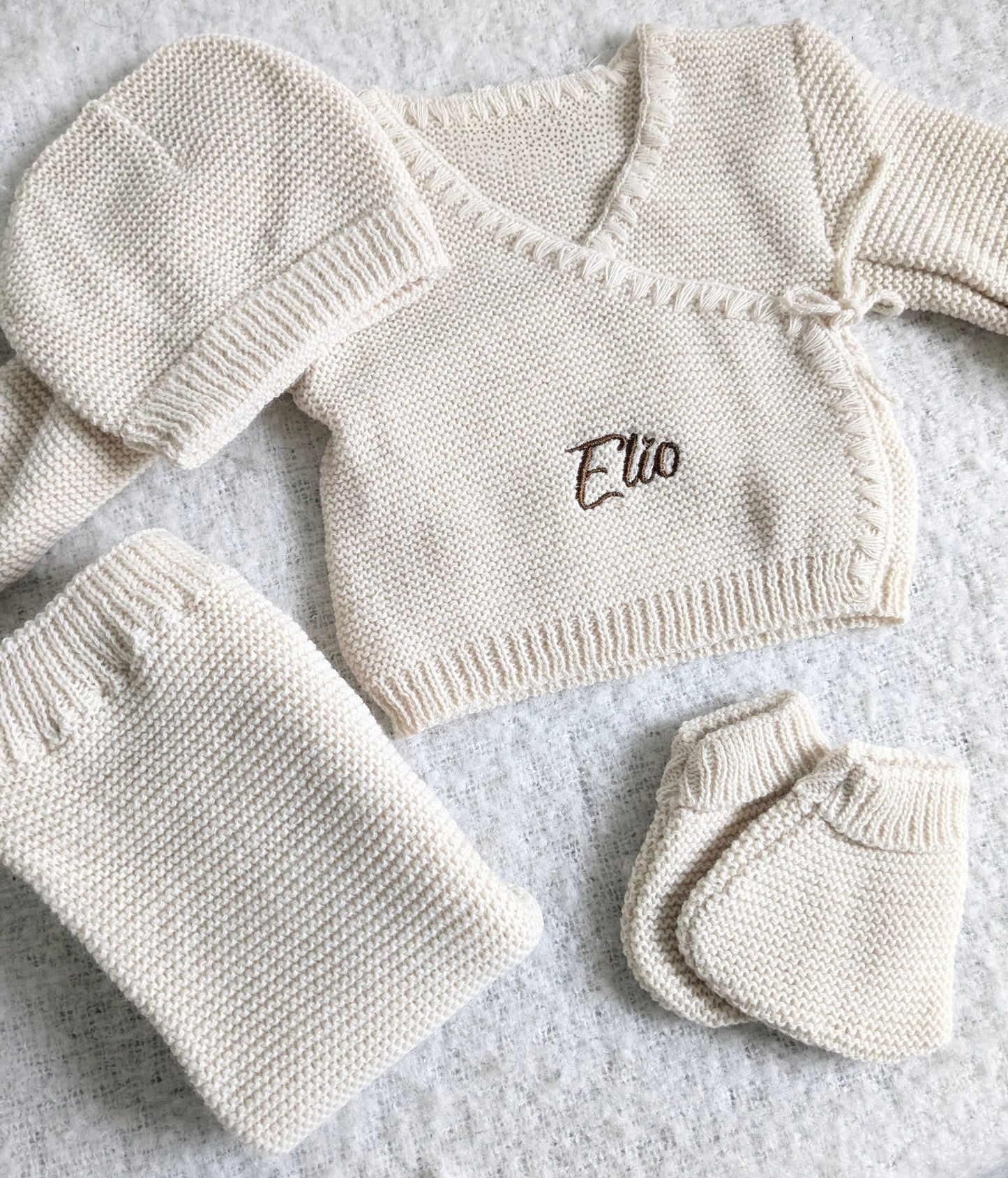Tenue naissance garçon personnalisée idéale comme cadeau